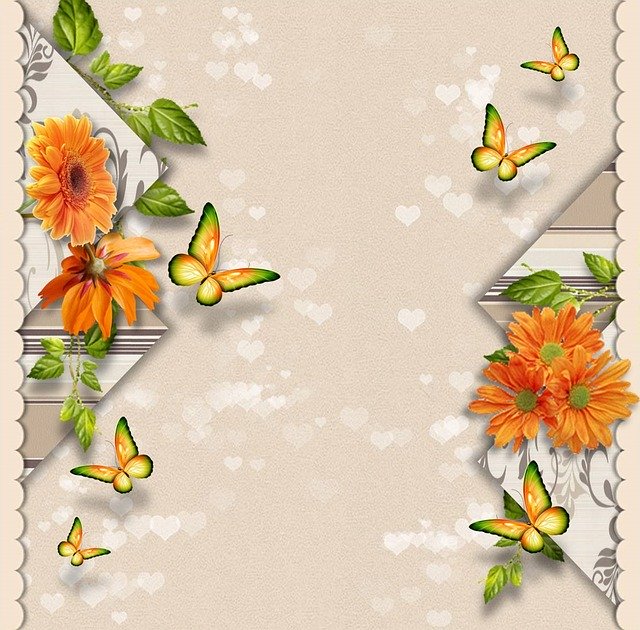 Free download Guestbook Greeting Card Background -  free illustration to be edited with GIMP free online image editor