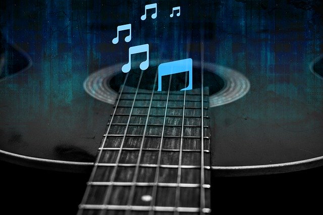 Free download Guitar And Music Notes -  free photo or picture to be edited with GIMP online image editor
