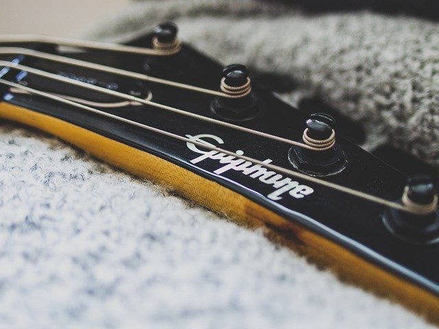 Free download Guitar Epiphone Electric -  free photo or picture to be edited with GIMP online image editor