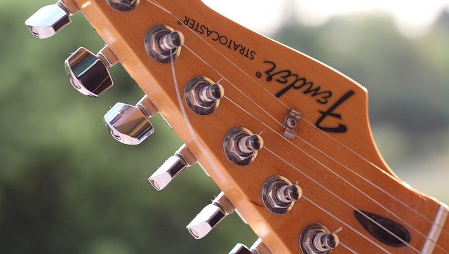 Download gratuito Guitar Fender Stratocaster - foto o immagine gratuita da modificare con l'editor di immagini online GIMP