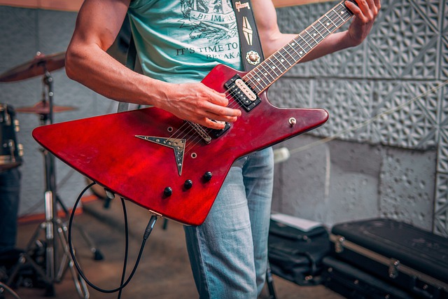 Free download guitar guitar man music background free picture to be edited with GIMP free online image editor