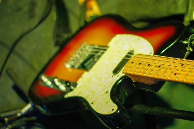 Free download Guitar Music Telecaster -  free photo or picture to be edited with GIMP online image editor