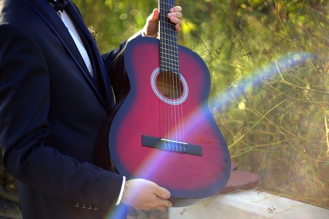 قالب عکس گیتار طبیعت موسیقی - برای OffiDocs