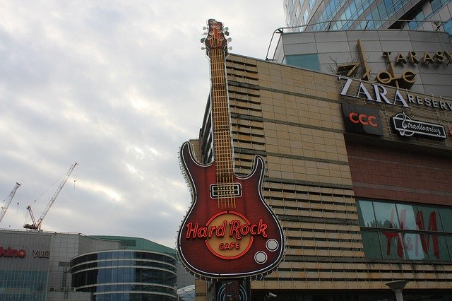 Free picture Guitar Rock Cafe Restaurant -  to be edited by GIMP free image editor by OffiDocs
