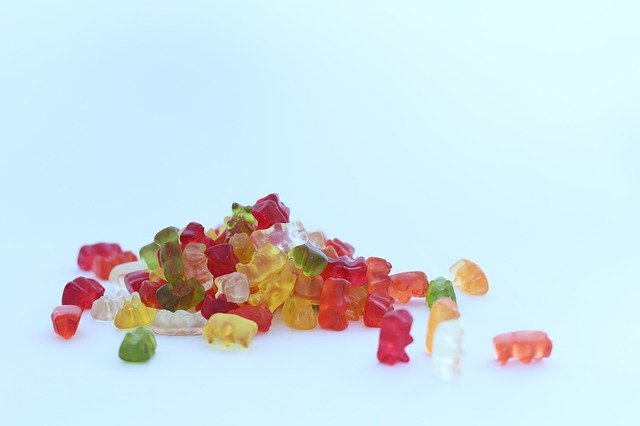 Free download Gummi Bears Jelly Beans Colourful -  free photo or picture to be edited with GIMP online image editor