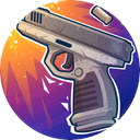 GunSpin Unblocked Game  screen for extension Chrome web store in OffiDocs Chromium