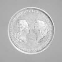 Free download Gustavus III, King of Sweden (b. 1746, r. 1771-92) and Louise Ulrika, his mother (1720-82), as founders of the Swedish Academy free photo or picture to be edited with GIMP online image editor