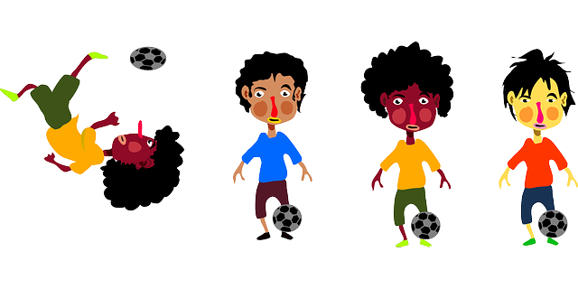Free download Guys Football Soccer - Free vector graphic on Pixabay free illustration to be edited with GIMP free online image editor