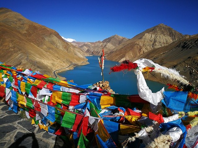 Free download Gyantse Lake Tibet -  free photo or picture to be edited with GIMP online image editor