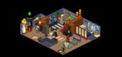 Free download Habbo - Apartment Room free photo or picture to be edited with GIMP online image editor