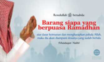 Free download Hadist Puasa Ramadhan free photo or picture to be edited with GIMP online image editor