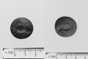Free download Haematite lentoid seal free photo or picture to be edited with GIMP online image editor
