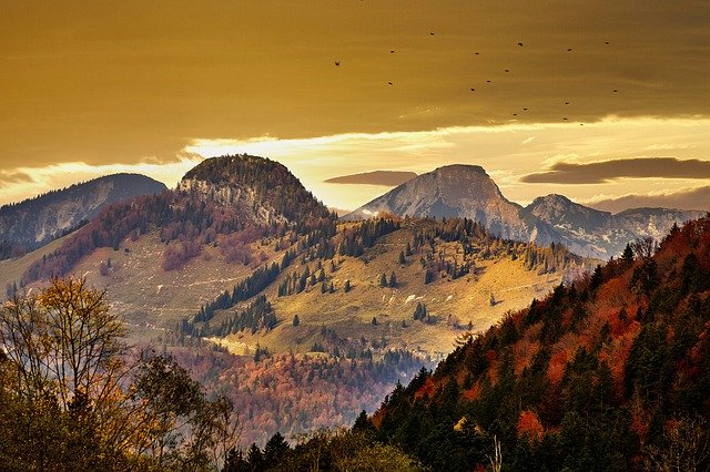 Muat turun percuma Hagertal Kössen Autumn Protected - foto atau gambar percuma percuma untuk diedit dengan editor imej dalam talian GIMP