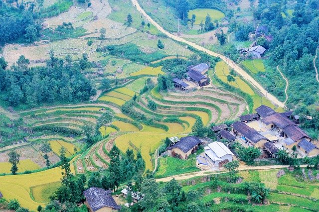 Gratis download Hagiang Vietnam Mountains - gratis foto of afbeelding om te bewerken met GIMP online afbeeldingseditor