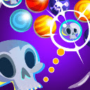 Halloween Bubble Shooter Care Game  screen for extension Chrome web store in OffiDocs Chromium