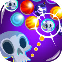 Halloween Bubble Shooter Game Runs Offline  screen for extension Chrome web store in OffiDocs Chromium