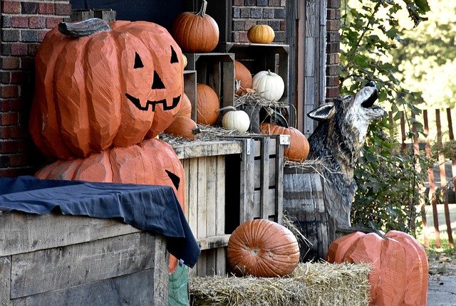 Free download halloween fall decorations pumpkin free picture to be edited with GIMP free online image editor