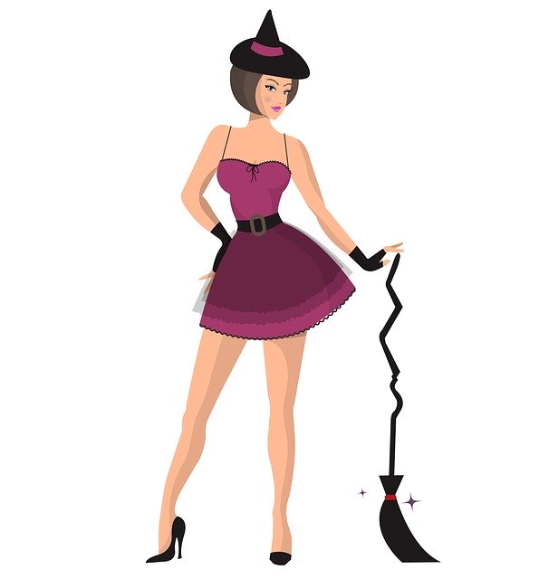 Free download Halloween Party Girl -  free illustration to be edited with GIMP free online image editor
