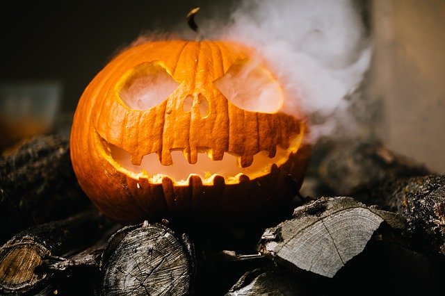 Téléchargement gratuit de l'image gratuite de Halloween Spooky Jack O Lantern à modifier avec l'éditeur d'images en ligne gratuit GIMP
