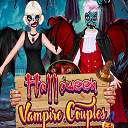 Halloween Vampire Couple  screen for extension Chrome web store in OffiDocs Chromium
