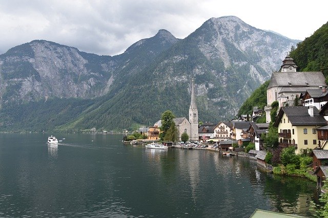 Free picture Hallstatt Austria Mountains -  to be edited by GIMP free image editor by OffiDocs