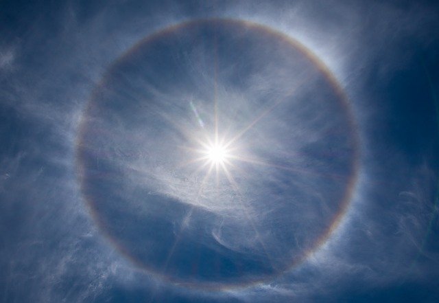 הורדה חינם Halo Solar Phenomenon - תמונה או תמונה בחינם לעריכה עם עורך התמונות המקוון GIMP