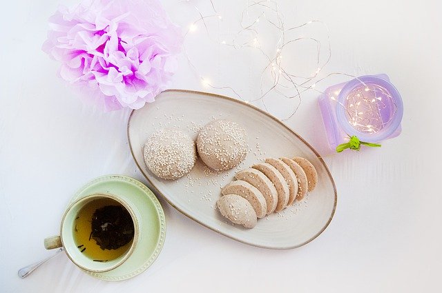 Free download Halva Tea Party Sesame -  free photo or picture to be edited with GIMP online image editor