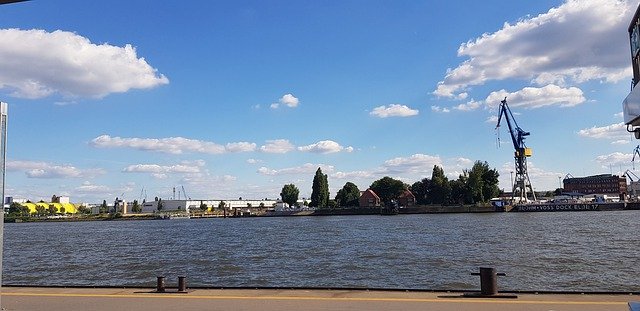 Kostenloser Download Hamburg Elbe Hafen - kostenloses kostenloses Foto oder Bild zur Bearbeitung mit GIMP Online-Bildbearbeitung