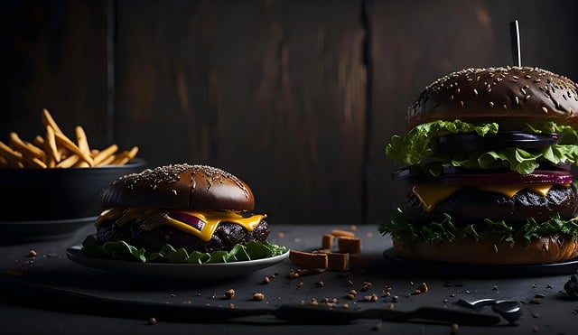Free download hamburger snack burger gourmet free picture to be edited with GIMP free online image editor