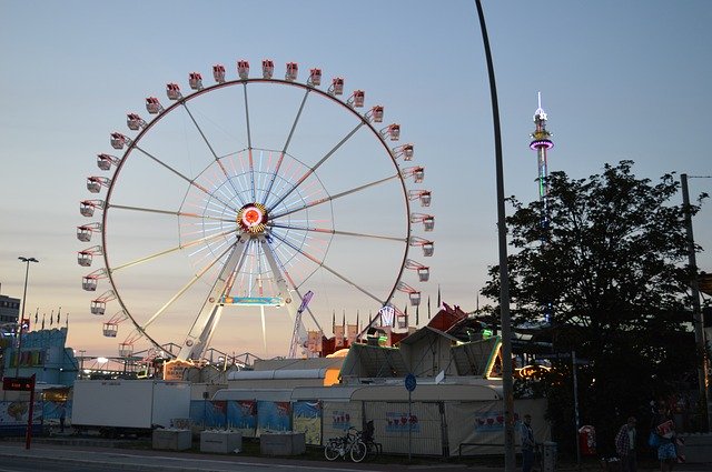 Free download Hamburg Fair Folk Festival -  free photo or picture to be edited with GIMP online image editor