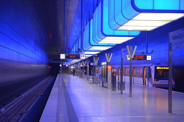 Free download hamburg hafencity metro station free picture to be edited with GIMP free online image editor