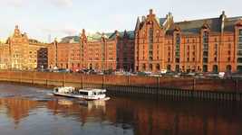 Free download Hamburg Speicherstadt Channel -  free video to be edited with OpenShot online video editor