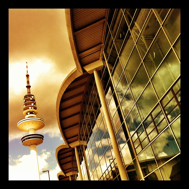 دانلود رایگان عکس برج تلویزیونی هامبورگ رایگان برای ویرایش با ویرایشگر تصویر آنلاین رایگان GIMP