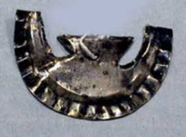Free download Hammered Silver Collar Ornament (?) free photo or picture to be edited with GIMP online image editor