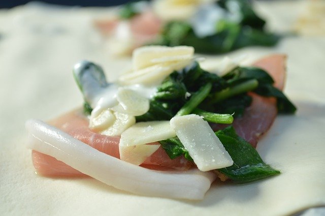 Free picture Ham Spinach Lunch -  to be edited by GIMP free image editor by OffiDocs
