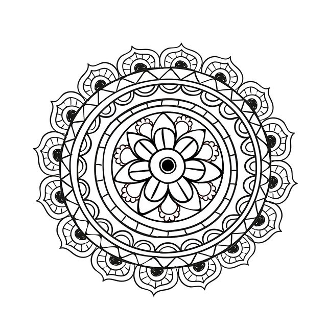 Free download Hand Drawn Mandala -  free illustration to be edited with GIMP free online image editor