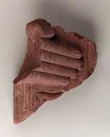 Free download Hand from a stelophorous statue with part of the Horus name of Akhenaten (?) free photo or picture to be edited with GIMP online image editor