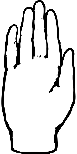 Free download Hand Gesture Open - Free vector graphic on Pixabay free illustration to be edited with GIMP free online image editor