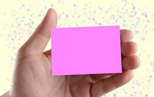 Free picture Hand Holding Card Sign Business -  to be edited by GIMP free image editor by OffiDocs