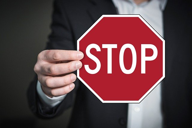 Free download Hand Man Stop -  free illustration to be edited with GIMP free online image editor