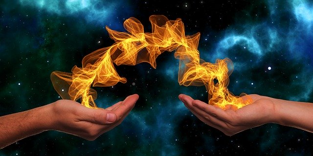 Ücretsiz indir Eller Parçacıklar Galaksisi - GIMP çevrimiçi resim düzenleyici ile düzenlenecek ücretsiz fotoğraf veya resim