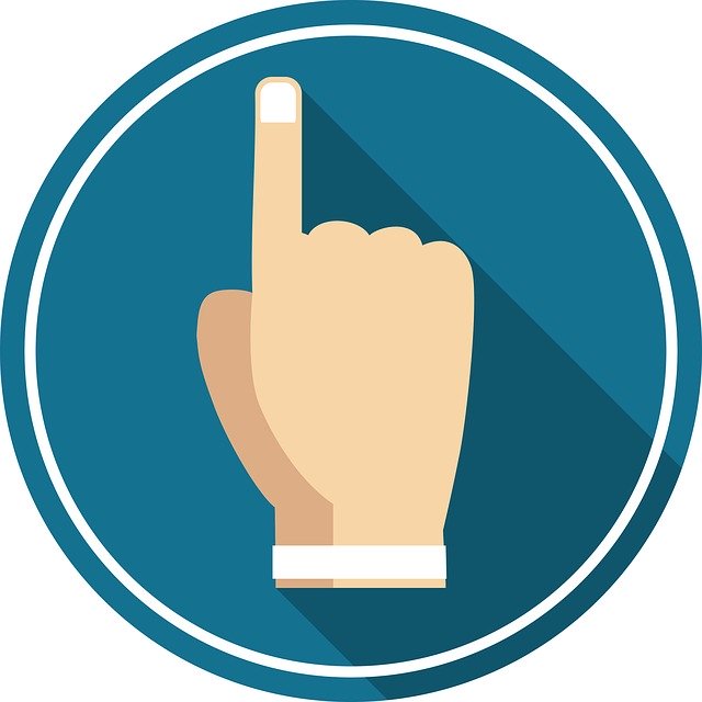 Free download Hand Up Icon -  free illustration to be edited with GIMP free online image editor