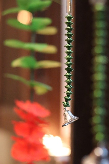 Free picture Hanging Bell Diwali Decor -  to be edited by GIMP free image editor by OffiDocs