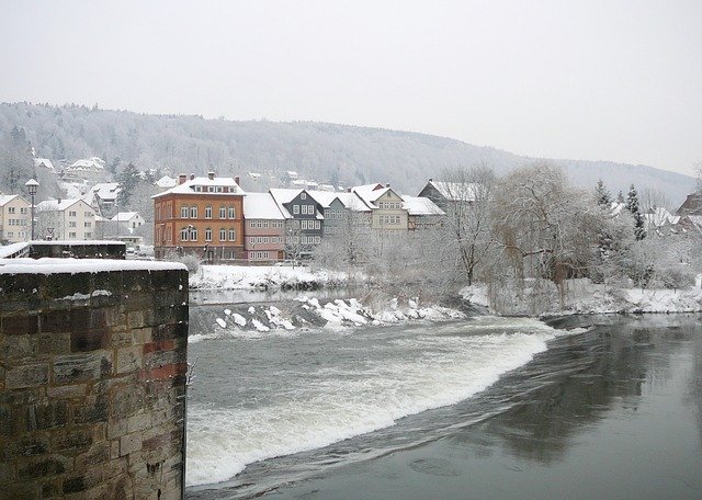 تنزيل مجاني لمدينة Hann Münden City - صورة مجانية أو صورة ليتم تحريرها باستخدام محرر الصور عبر الإنترنت GIMP