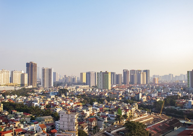 Free download hanoi city buildings panorama free picture to be edited with GIMP free online image editor