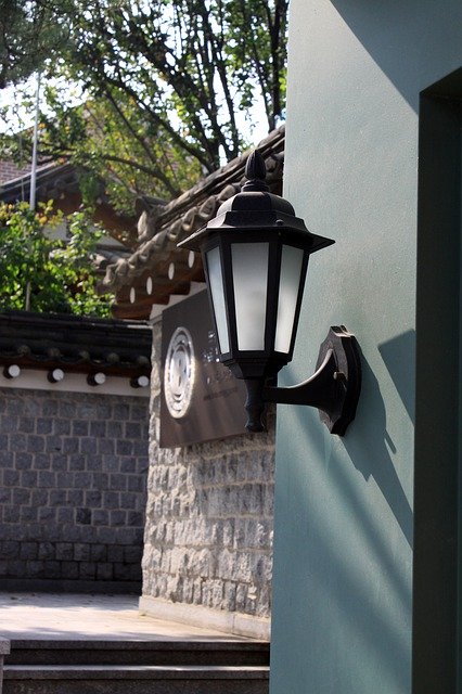 Free download Hanok Lighting Street Lights -  free photo or picture to be edited with GIMP online image editor