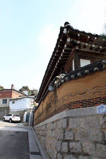 Descărcare gratuită Hanok Traditional Houses Republic - fotografie sau imagini gratuite pentru a fi editate cu editorul de imagini online GIMP