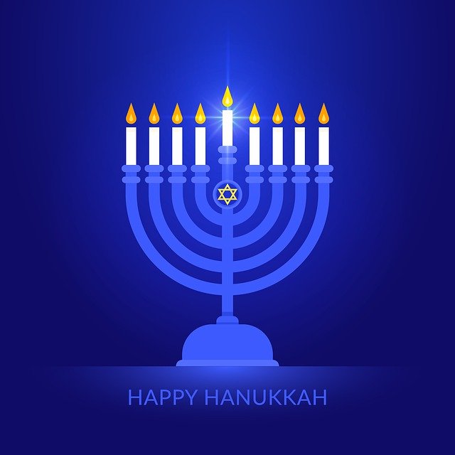 Template Photo Hanukkah Candle David -  for OffiDocs