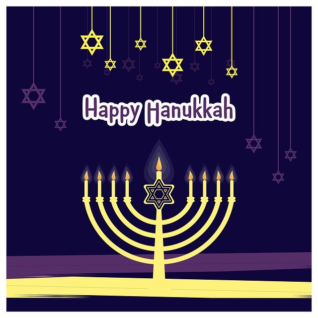 Template Photo Happy Hanukkah Shabbat Shalom -  for OffiDocs