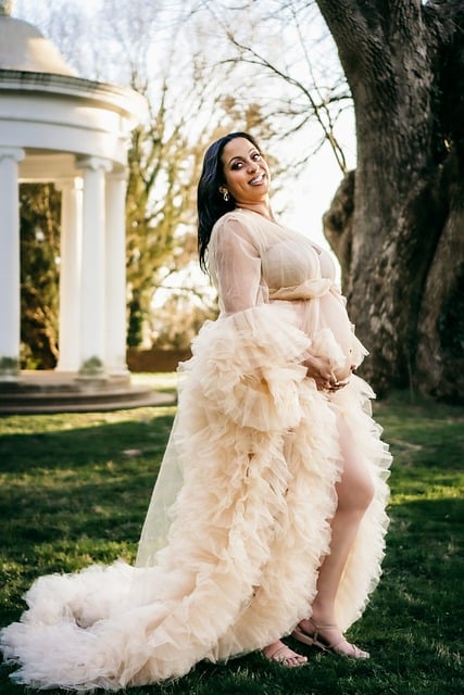 Free download happy maternity outdoor gown free picture to be edited with GIMP free online image editor